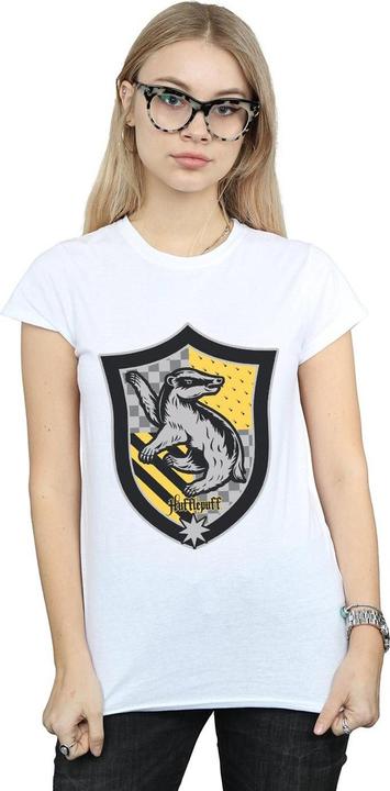 Immagine prodotto Hufflepuff Crest Flat Maglietta Donna (L)