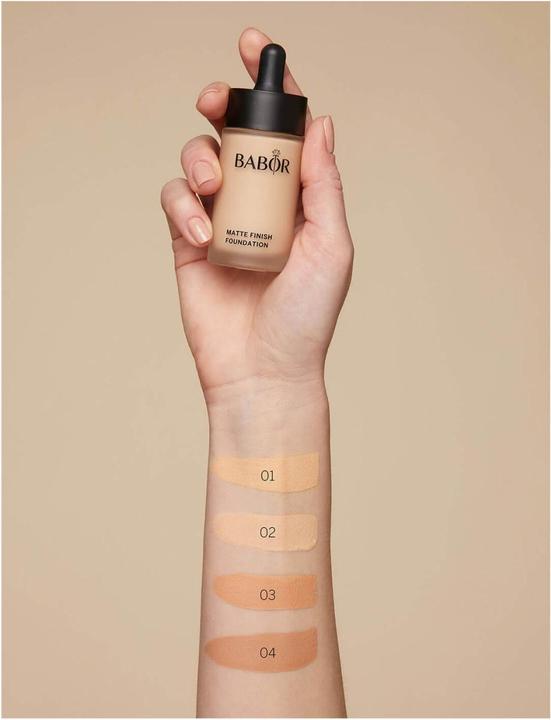 Actual product image Babor Matte Finish Foundation 02 ivory (02 Ivory)