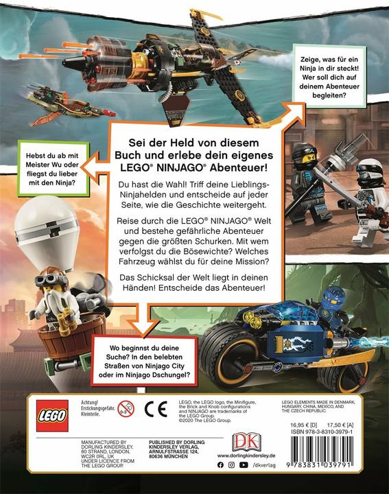 Produktbild LEGO® NINJAGO® Rette die Welt (Deutsch, Simon, Hugo, 2020)