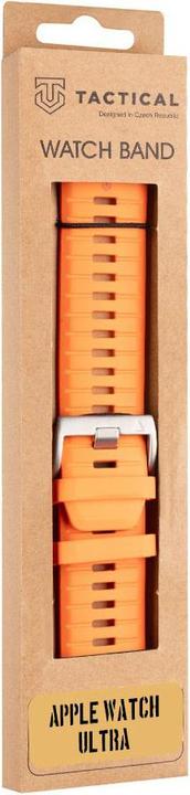 Produktbild Tactical Tough Band for Apple Watch Ultra Safety Orange (Metall, Fluorelastomer)