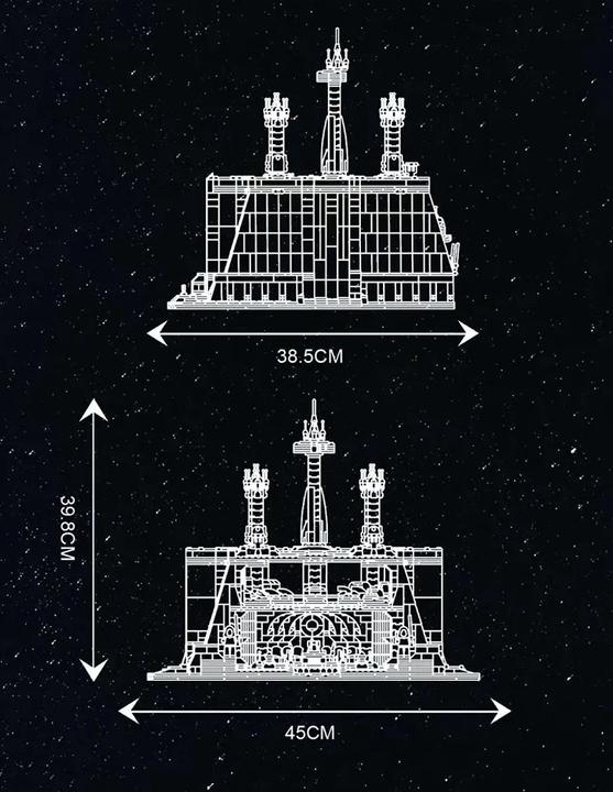 Produktbild Mould King Jedi Tempel