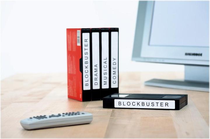 Actual product image HERMA Video labels A4