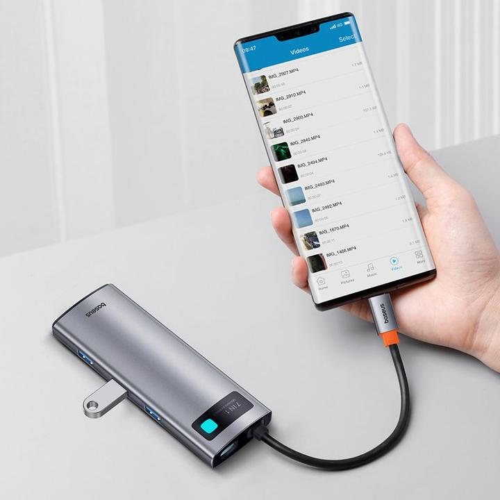 Immagine prodotto Baseus B00030708811-00 (USB-C, 7 Porti)