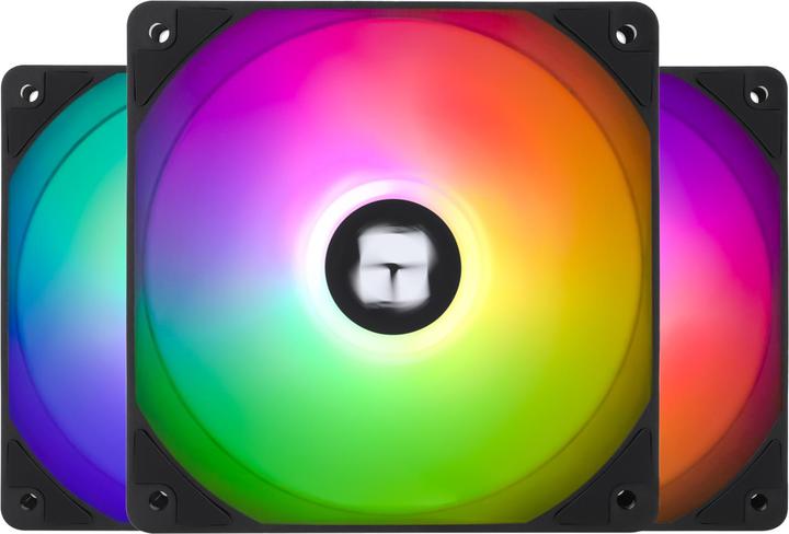 Immagine prodotto Thermalright TL-C12C-S ARGB - Nero (3-pack) - Cabinet køler - 120 mm - Sort med RGB LED lys - 26 dBA (120 mm, 1 x)