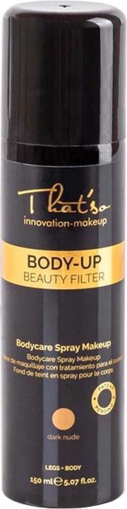 That'so - BODY-UP Bodycare Spray Makeup Dark Nude (Selbstbräunungsspray, 150 ml)