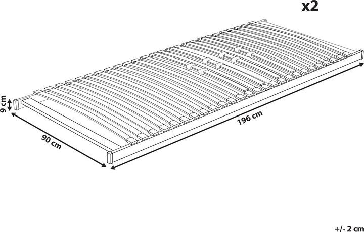 Actual product image Beliani Vouziers
