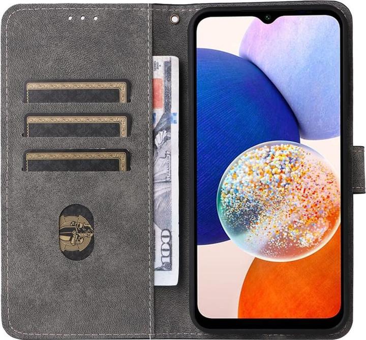 Actual product image Cover-Discount Galaxy A15 - Case with RFID blocker blue (Samsung Galaxy A15)