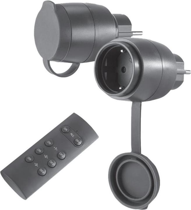 Produktbild REV Funk-Schalt-Set 2 + 1 Mini Outdoor schwarz