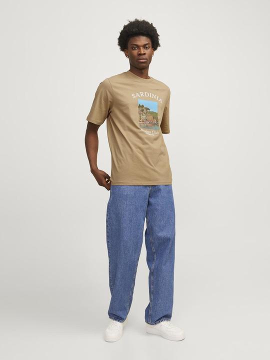 Actual product image Jack & Jones Gedruckt Rundhals T-shirt T-shirt (L)
