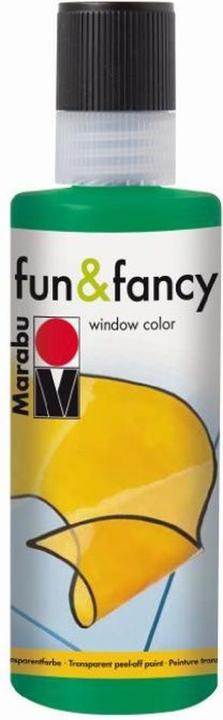 Image du produit Marabu Peinture pour fenêtre Fun & Fancy (Vert sève, 80 ml)
