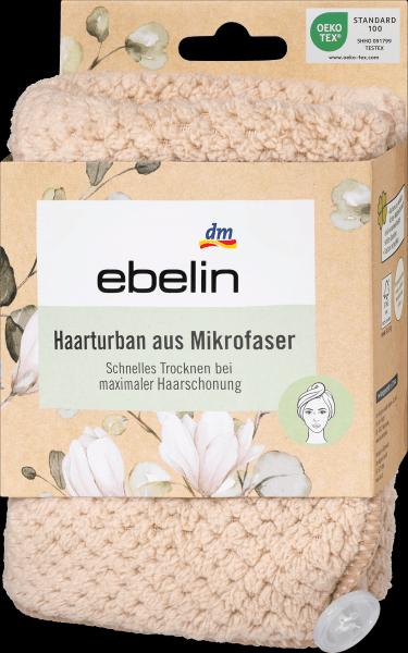 Produktbild dm ebelin Haarturban (30 x 60 cm)