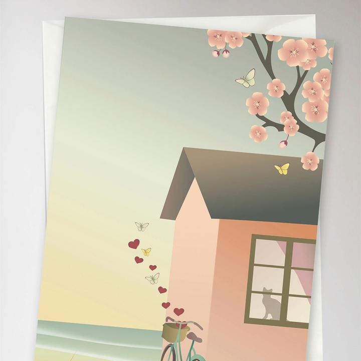 Produktbild Vissevasse Karte greeting card, Doppelkarte 10,5x15cm, ohne (2 Stk.)