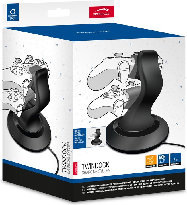 Image du produit Speedlink Station de recharge double Twindock (PS4)
