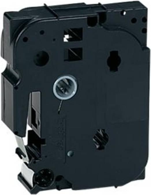 Actual product image Brother TZe-SE4 (1.80 cm, Black, White)