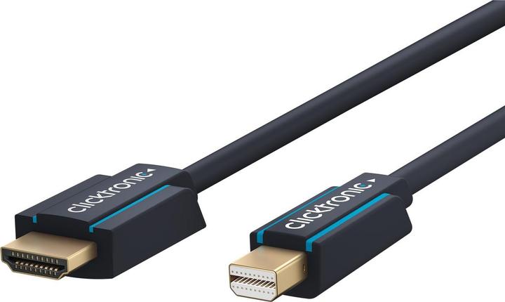 Actual product image clicktronic Mini DisplayPort — HDMI (Typ A) (1 m, DisplayPort, HDMI)