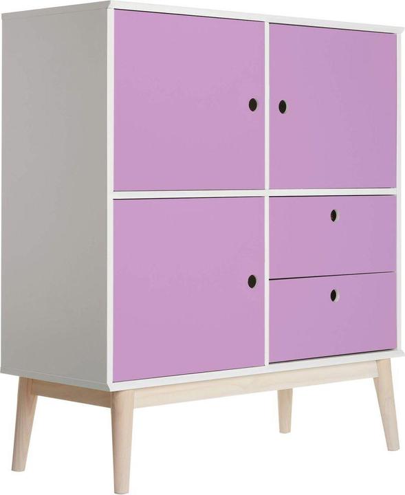 Actual product image Trenddeko Uni lilac (100 x 50 cm)