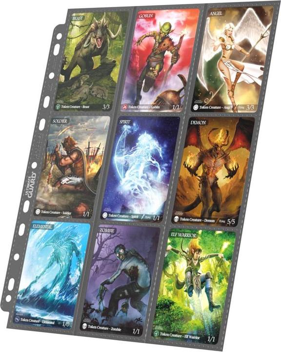 Produktbild Ultimate Guard UGD010412 - 18-Pocket Side-Loading Pages (10), grau