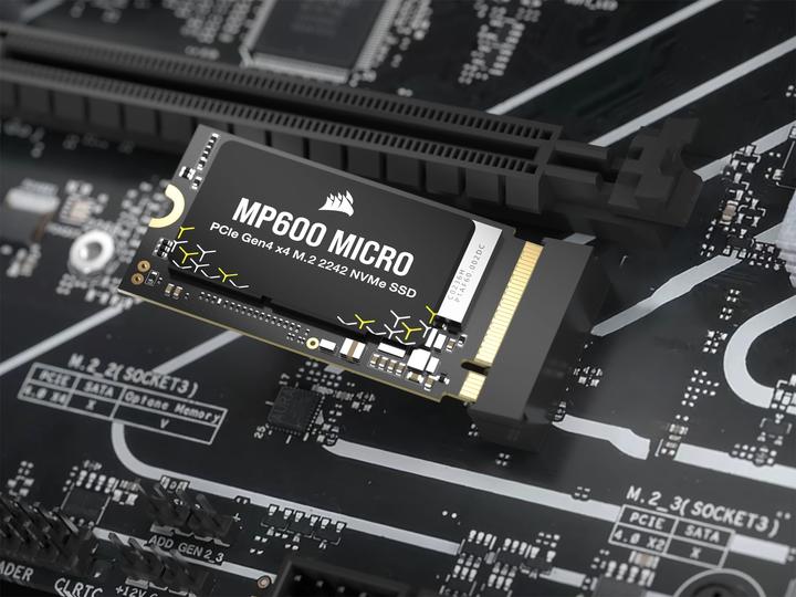 Actual product image Corsair MP600 Micro (1000 GB, M.2 2242)