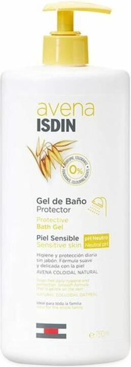 Actual product image Isdin Avena Protective Bath Gel Sensitive Skin 750ml (Liquid soap, 750 ml)