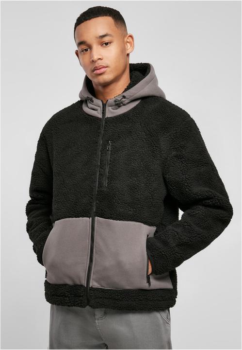 Immagine prodotto Urban Classics Giacca Sherpa con cappuccio (M)