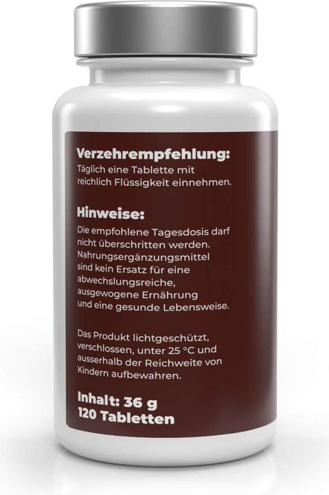 Actual product image VeLife Ashwagandha extract KSM-66 Tabl Ds 120 Stk (120 Piece, Pills, 60 g)