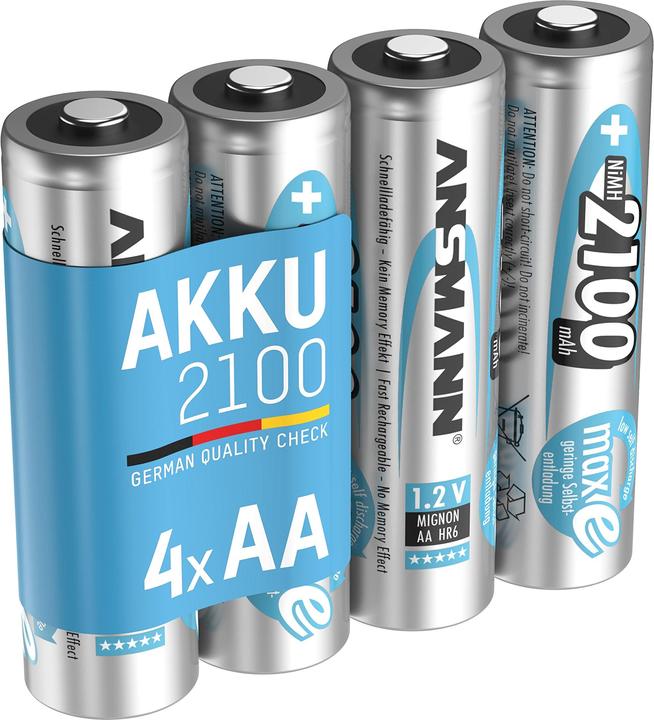 Produktbild Ansmann AA (4 Stk., AA, 2100 mAh)