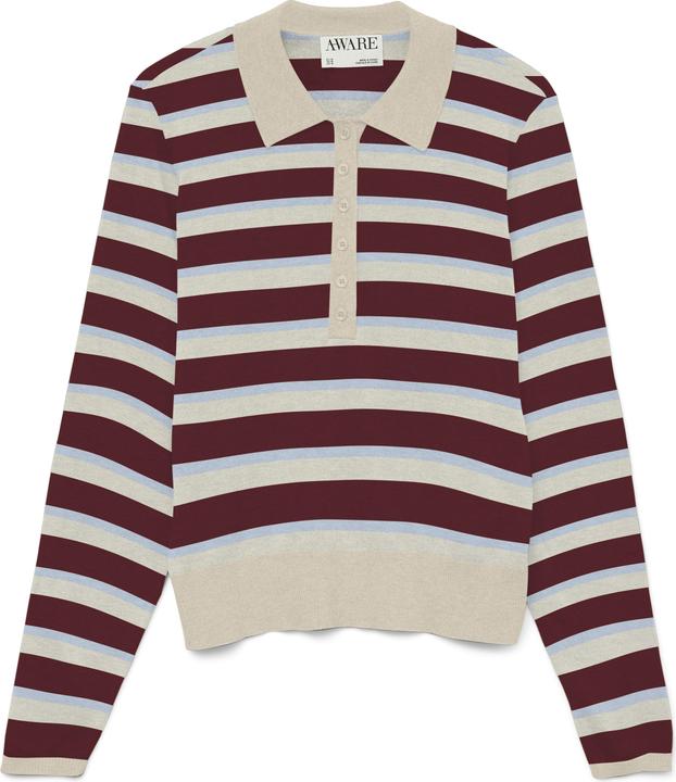 Immagine prodotto Vero Moda AWSIKITA Gestricktes Poloshirt Polo (XL)