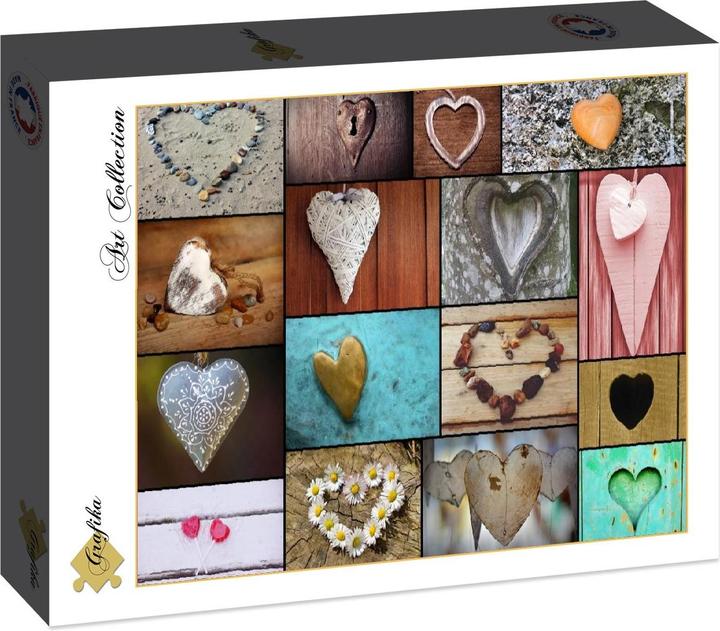 Image du produit Grafika Puzzle 1000 pièces Collage - Love (1000 pièces)