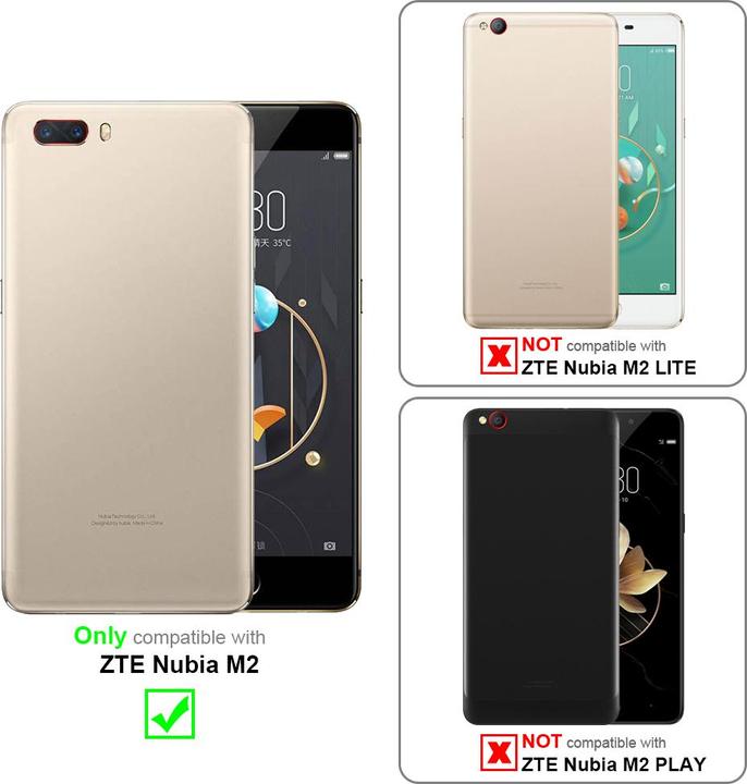 Productafbeelding Cadorabo Hoesje voor ZTE Nubia M2 met riemclip (ZTE Nubia M2)