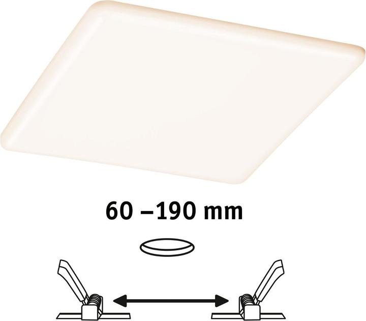 Actual product image Paulmann Veluna VariFit installation panel (1900 lm)