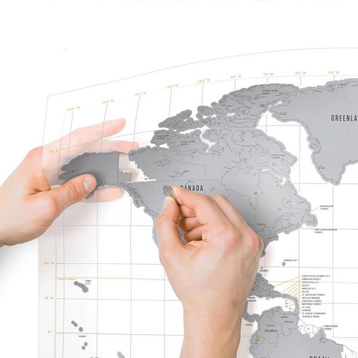 Produktbild Luckies Scratch Map (60 x 82 cm)