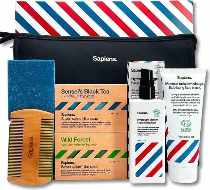 Immagine prodotto Sapiens Kit per la routine igienica (Set per la cura della barba)