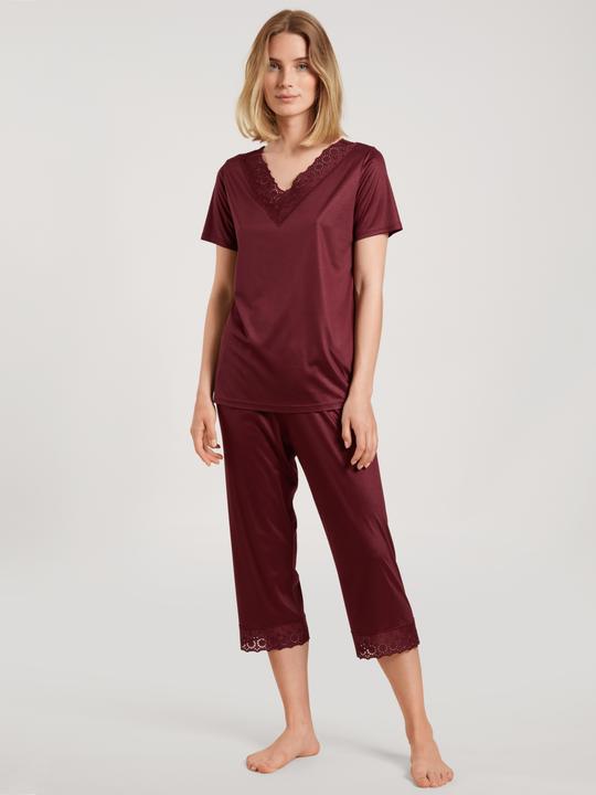 Produktbild Calida Pyjama "Glamorous Nights" kirschrot (XS)