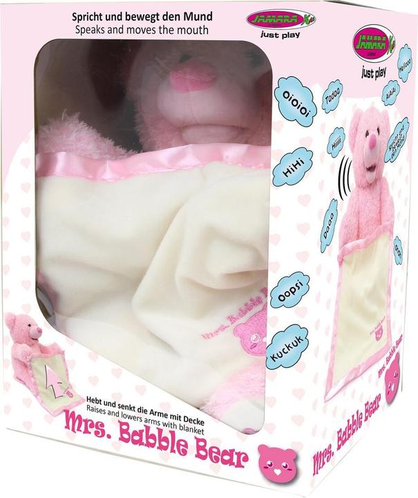 Produktbild Jamara Mrs. Babble Bear pink (26 cm)