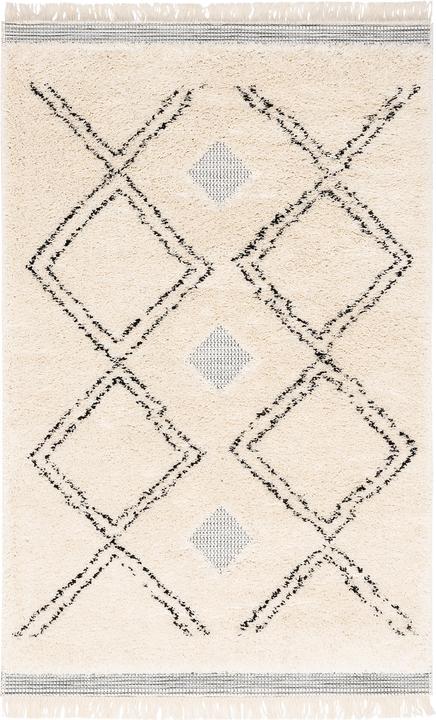 Produktbild Pergamon In & Outdoor Teppich Shaggy Sylt Rauten (120 x 170 cm)