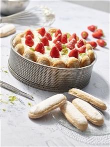 Image du produit de Buyer Moule à Cake En Inox Perforé Fond Amovible 20x6.5cm (20 cm)
