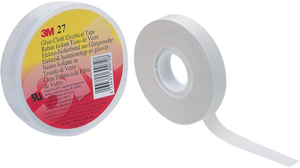 Immagine prodotto 3M Nastro in tessuto di vetro bianco 19 mm x 20 m Bianco (19 mm)