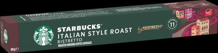 Image du produit Starbucks Italian Style Roast by Nespresso Dark Roasts (10 x Port.)