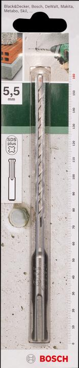 Produktbild Bosch Zubehör Hammerbohrer SDS plus D= 5,5 mm L= 160 mm (5.5 mm)