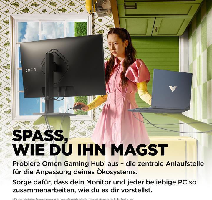 Actual product image HP Omen 32c (2560 x 1440 pixels, 31.50")