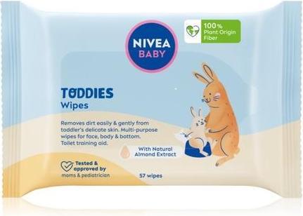Actual product image NIVEA Baby Toddies Wet Wipes 57Pcs. (57 Piece)