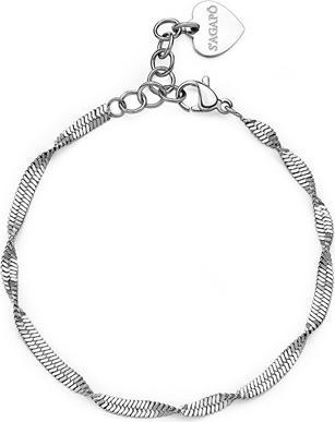 Sagapo S'Agapo Elegant Steel Bracelet Hadek Chunky Shk51