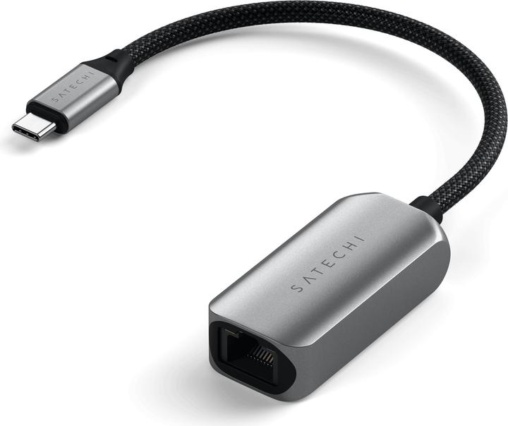 Productafbeelding Satechi USB-C naar Ethernet-adapter 2.5Gb (USB-C, RJ45 2.5 Gigabit Ethernet (1x))