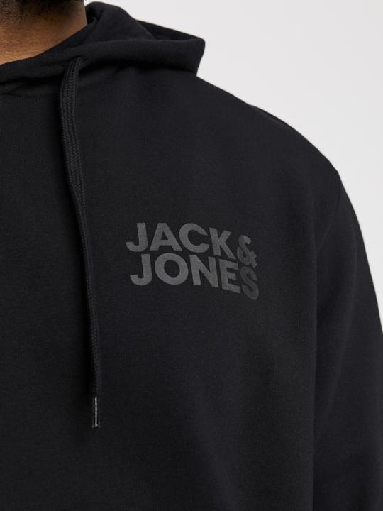 Actual product image Jack & Jones Jjecorp Logo Sweat Hood Noos Pls (4XL)