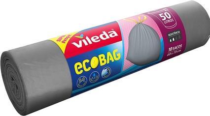 Vileda Müllbeutel SUPER+ 50,0 l grau, 10 St. (1 x, 50 l)