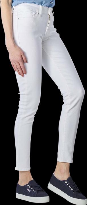 Actual product image Levis 711 Jeans Skinny Fit soft clean white (24)
