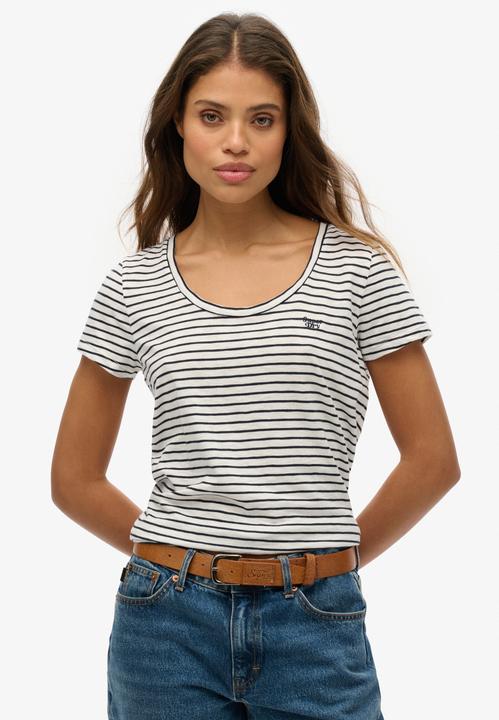 Actual product image Superdry Scoop Neck Tee