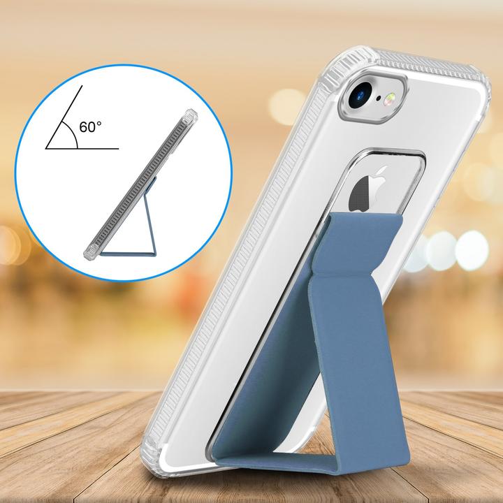 Actual product image Cadorabo Case for Apple iPhone 7 / 7S / 8 / SE 2020 in TPU with holder LM167 Style (Apple iPhone 7, Apple iPhone SE (2nd Gen))