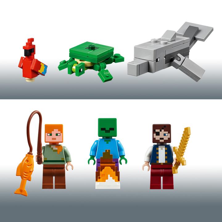 Actual product image LEGO The Pirate Ship Adventure (21152, LEGO Minecraft)