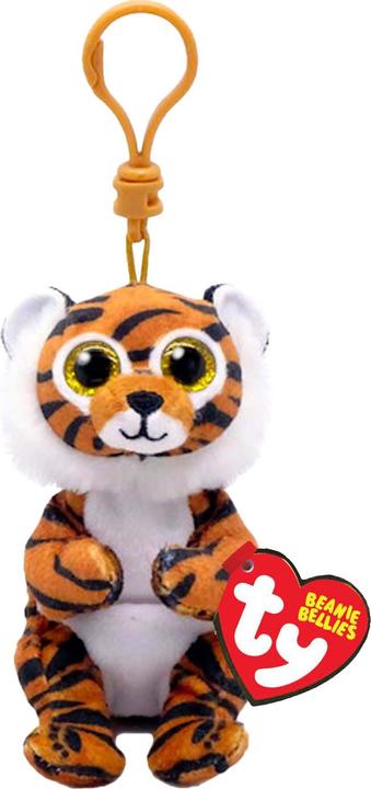 Ty Beanie Babies Bellies Clip Clawdia Tiger 10cm